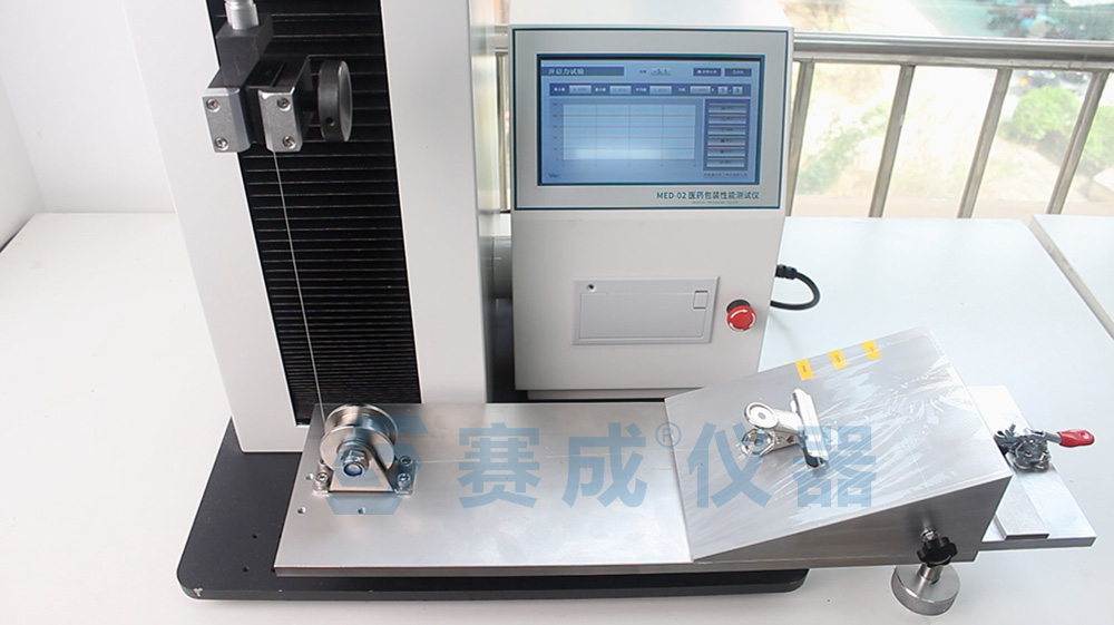 包裝運輸用拉伸纏繞膜（mó）黏性試驗測試裝置