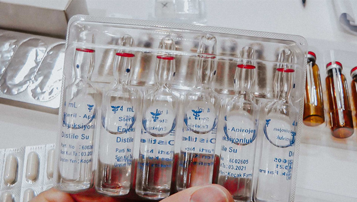 低硼（péng）矽玻璃瓶內應力測試